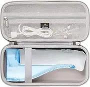 Aproca Grey Hard Storage Protective Case, for COSLUS Water Dental Flosser Portable Cordless Oral Irrigator F5020E and Accessories, S1434