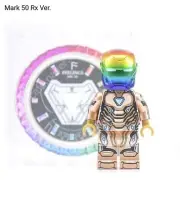 Rare - NIB Lego custom Feelings Iron man Minifigure Mk50 VIP version