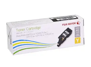 富士全錄 Fuji Xerox CT202267 原廠黃色高容量碳粉匣(適用CP115w/CP116w/CP225w/CM115w/CM225fw)