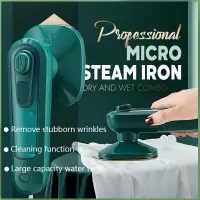 在飛比找蝦皮購物優惠-Micro Steam Iron Portable Mini