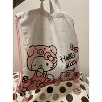 在飛比找蝦皮購物優惠-hello kitty束口袋背包