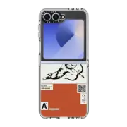 Galaxy Z Flip6 Clear Case Human 1/1