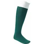 Euro Mens Football Socks (Bottle Green/White) - CS1206