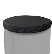 Quzente Cold Plunge Cover, Adjustable Elastic Ring Cold Soak Oxford Cloth Bathtub Cover, Ice Plunge Tub Outdoor Cover with Cold Iron Foil Insulation, for Indoor Outdoor