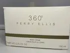 Vintage Discontinued PERRY ELLIS 360 Moisturizing BODY CREAM Lotion 5.3 OZ Read