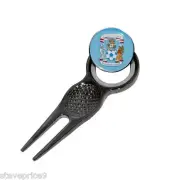 COVENTRY CITY FC DIVOT TOOL AND MAGNETIC GOLF BALL MARKER