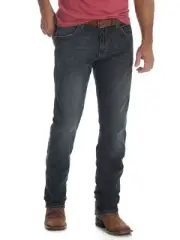 Wrangler Men's Retro Slim Fit Straight Leg Jean, Jerome, 42W x 32L 42W x 32L