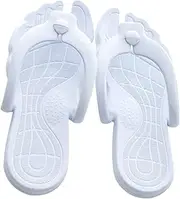 1Pair Travel Portable Slip for Men and Women Lightweight Beach Slippers Shower Sandals