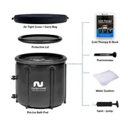 Nurecover Pod: The Ultimate Portable Ice Bath for Recovery and Performance PodPro Bundle