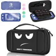 8 in 1 Nintendo Switch Lite Accessories Bundle with Carrying Case, Clear Case