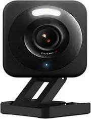 V4, 2K HD Wi-Fi Smart Home Security Camera, Indoor/Outdoor Use, Pet/Baby Monitor, Motion Activated Spotlight/Siren,(Black)