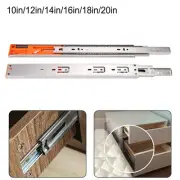 Drawer Slides Slide Silent Cold Rolled Steel Damping Buffer Side Mount