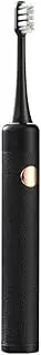 ZYUJIA Sonic Electric Toothbrush for Adults,Rechargeable Electric Power Toothbrush 4 Sonic Toothbrush Heads,IPX7 Waterproof 4 Modes,Smart Timer,Black