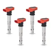 ENA UF529 Ignition Coils Compatible with 2.0T Audi A4 A6 Volkswagen VW CC Pas...