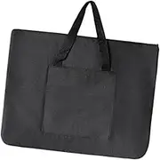 Generic Art Portfolio Carrier Bag for Sketchbooks and Drawing Tools with Handle, 55cmx36cm