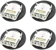 XYWHPGV Dial Wheel Potentiometer for Audio Stereo Volume Switch Control 20Pcs 1K,10K,20K,50K Ohm each 5pcs(eb5e4 2df9e 33a0e 07140 8530b a2778