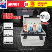20L Car Home Use Mini Fridge Portable Refrigerator Cooler Warmer Camping Truck