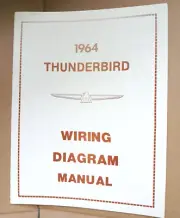 New 1964 Ford Thunderbird Wiring Diagram Manual