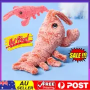 USB Charging Floppy Lobster Dog Toys Throbbing Pet Interactive Toys Dogs Cats EV