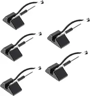 UTHCLO Security Ink Counter Pens Hospital Desk Bank School Police Station Black 0.5mm 5pcs Pack