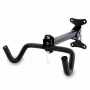 Black Storage Bicycle Wall Mount Wall Hook Bike Wall Rack Space Saving Bike Stor