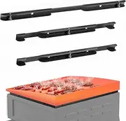 Wind Guard for Blackstone Griddle 17 inch, Blackstone Accessories Fit for Blackstone Grill Wind Screen, for Flat Top Gas Grill, Heat Gathering, Saving Propane, Stable BBQ Grill Wind Blocker, Black