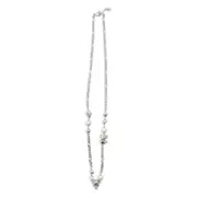 [Alexander McQueen] Alexander McQueen-Collane Argento-Uomo OS