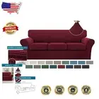 Durable Jacquard Fabric Sofa Slipcovers with Cushion Covers - Stylish Protection