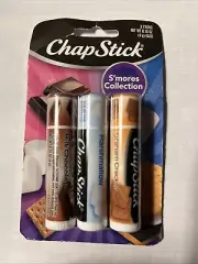 ChapStick S'mores Collection Graham Cracker, Marshmallow and Milk Chocolate .