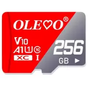 OLEOO MicroSD Card 256GB Memory Card Class10 U1 4K High Spee