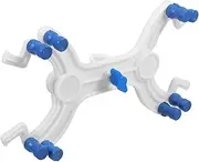 Clamp Link Vent Grip Reach Toggle Multiple Connector Hose Tubing Air Handle Electric Adjustable Tubes Bundle Piston Pool Jump Clips Puller Conduit Tarp White Nylon