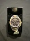 MICHAEL KORS MK5606 BRADSHAW BLUE CHRONOGRAPH DIAL TWO TONE WOMENS WATCH