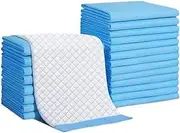 100-Pack of 33*45CM Disposable Changing Pads with Quick Drying and Leakproof Features , Premium Underpads for Diaper Changes, Bed and Table Protection