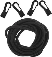 WHAMVOX 1 Set Elastic Rope Buckle for Paddle Leash Lightweight and Portable Lost Surfboard Paddle Carrier with Convenient Hooks for Easy Installation and Secure Fastening of Tents and
