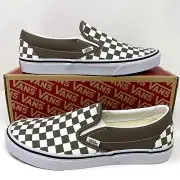 Vans Classic Slip On Color Theory Checkerboard Gray Men’s 11
