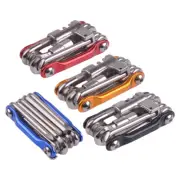 11 Multi Tool Bicycle Bike Allen Hex Keys Screwdriver Chain Link Repair Tool MTB