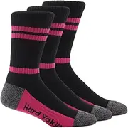 [Hard Yakka] Women's 3056 Cotton Rich Crew Sock (3 Pack)