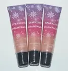 3 NEW BATH & BODY WORKS SPARKLING CHAMPAGNE LIP GLOSS SHINE SHIMMER BALM STICK