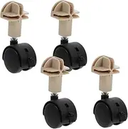 Gatuida 4 Pcs Replacement Wheels for Pet Carrier Cages Durable Casters for Dog and Cat Crates Smooth Rolling Design for Animal Mobility Compatible with Various Pet Cages