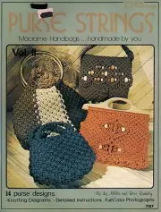 Craft Books: #7107 Purse Strings Vol. 2 Macrame Handbag Patterns