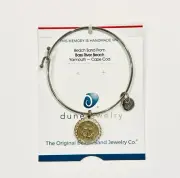 Dune Anchor Bass River Beach Cape Cod Sand Jewelry Bangle- Authentic New on Card