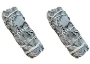 2 x Sage Smudge Sticks - 4” / 10cm - White Sage - Cleansing - Energy Healing