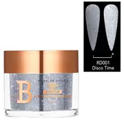 Billionaire Diamond SNS Dip Dipping Acrylic Nail Powder 001 Disco Time 56g