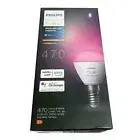 Philips Hue White and Color Ambience 470lm E14 Luster LED Smart Bulbs (1 Pack)