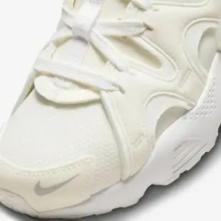 Nike 休閒鞋 Wmns Air Huarache CRAFT 女鞋 男鞋 奶油白 武士鞋 襪套式 DQ8031-102 23.5cm WHITE/GREY