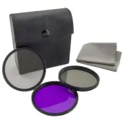 UV, Fluorescent, Polarizer Filter Set for Specific 62mm Tamron Camera Lenses