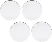 Pomya 4Pcs Car Wheel Center Cap, Tire Center Protective Cover 60MM Inner Diameter 70MM Outer Diameter for SUV, Sports Car (Electroplated)