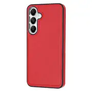 YB Leather Coating Series-6 For Samsung Galaxy S23 FE Case Stylish Leather+TPU Phone Case