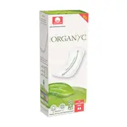 Organyc Panty Liners Flat- Maxi x 20 Pack