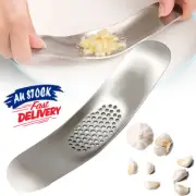 Mincer Garlic Press Rocker Crusher Rocking Stainless Steel Squeezer Home Kitchen